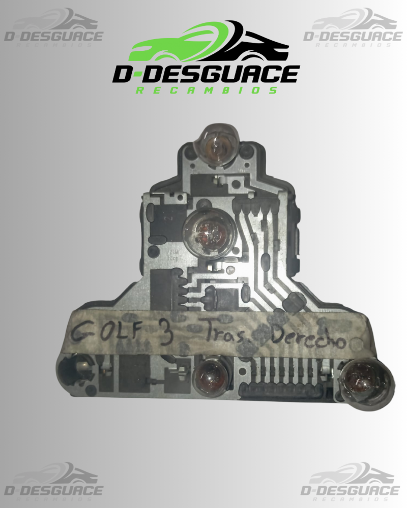 Portalámparas Luz Trasera Golf MK3 (Conector Luz Trasera) 1H6 945 257 - Imagen 2
