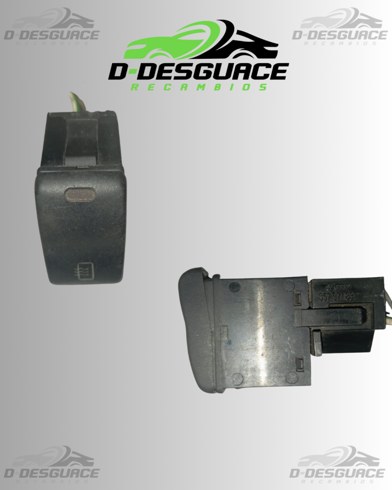 Interruptor Desempañamiento Luna Trasera VW/Audi (Interruptor Luneta) 357971837