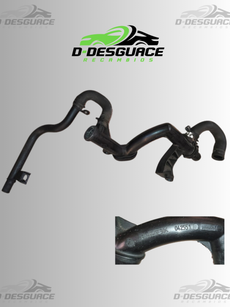 Tubo de Agua (Manguera de Refrigeración) para Citroën C4 1.6 HDi (Motor 9HX)  1619AK