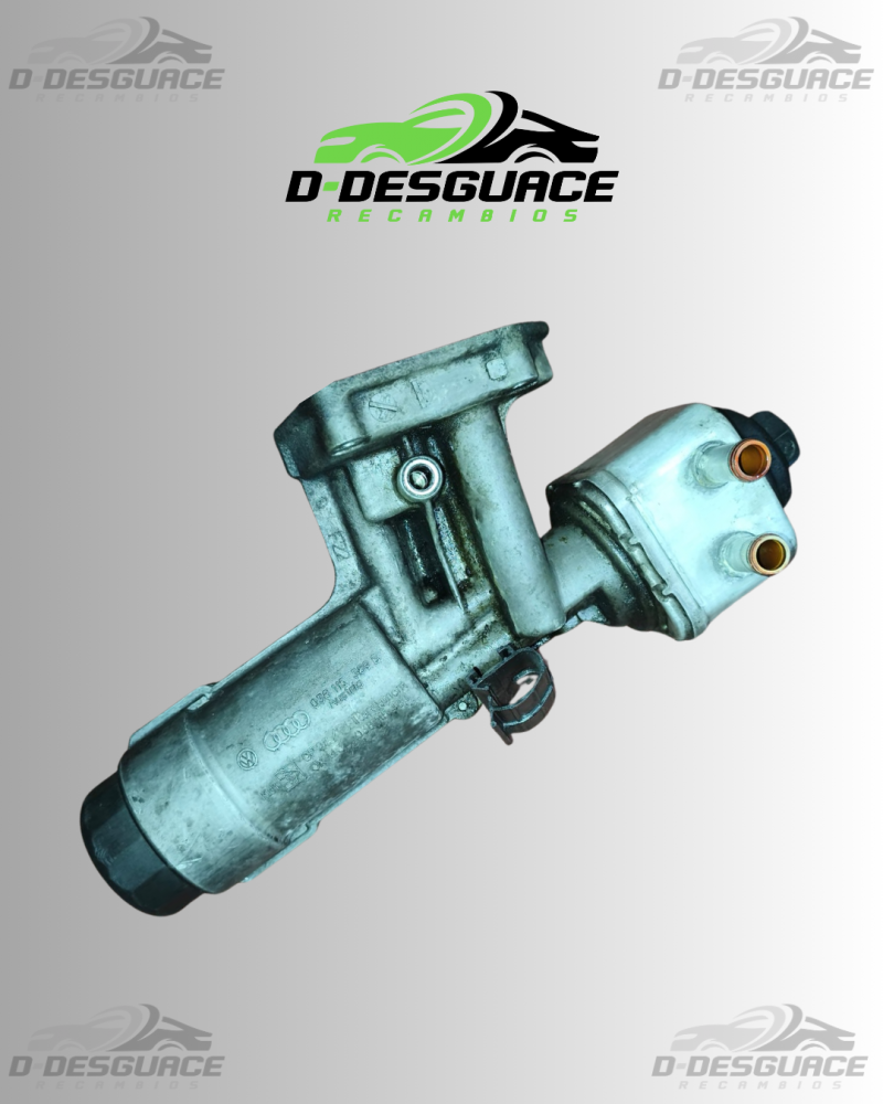 Soporte de Filtro de Aceite con Enfriador para Volkswagen Golf 4 – Motor TDI 1.9 AJM – 038115389B - Imagen 2