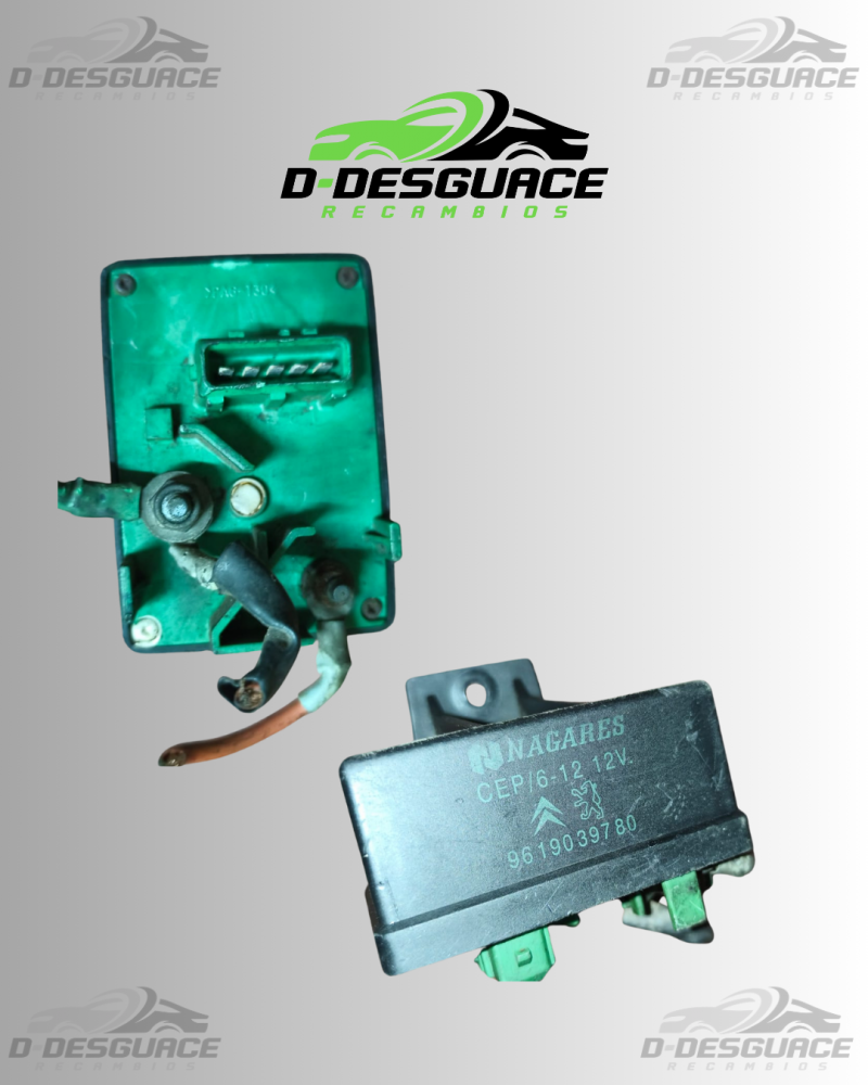 Relé de Calefacción (Relé del Calefactor) para Peugeot 406 – 2.0 HDi – 9619039780