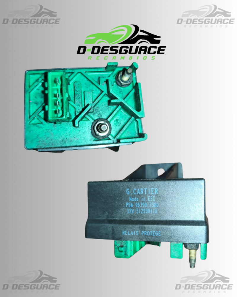 Relé de Calefacción (Relé del Calefactor) para Citroën Xsara – 2.0 HDi – PSA 9639912580