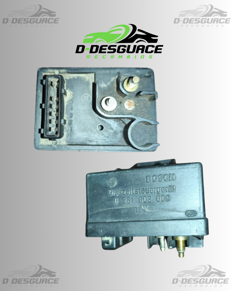 Relé de Precalentamiento (Módulo de Encendido Diésel) para Peugeot 406 – 2.0 HDi – 0 281 003 009