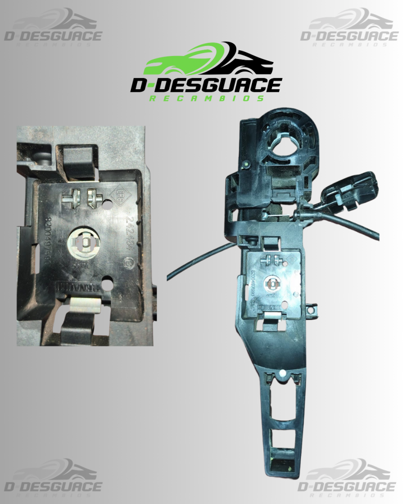 Cierre Centralizado Derecho (Mecanismo de Puerta) para Renault Kangoo – 2010–2015 – 82004897590