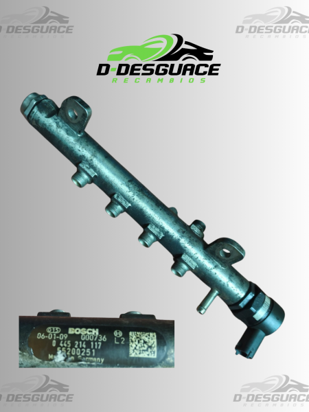 Rampa de Inyección (Common Rail) para Citroën C4 – 1.6 HDi – 0 445 214 117