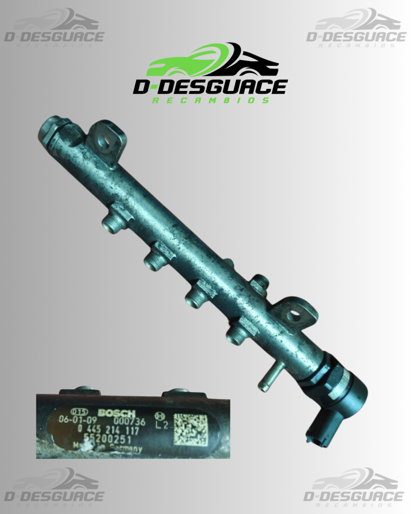 Rampa de Inyección (Common Rail) para Citroën C4 – 1.6 HDi – 0 445 214 117