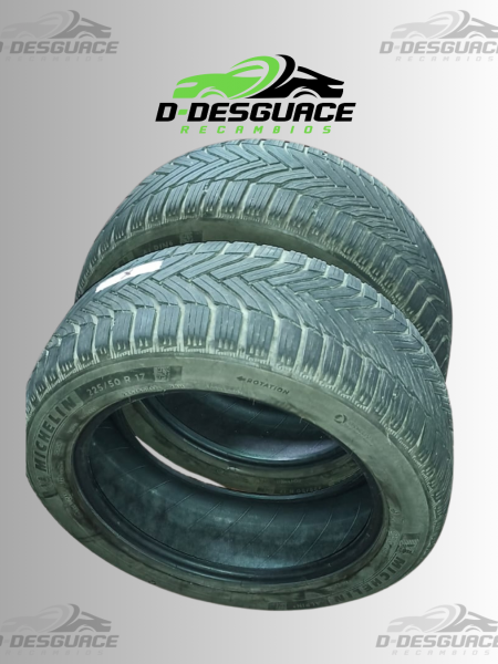 Par de Neumáticos 225/50 R17 98H MICHELIN – Usados, en Buen Estado