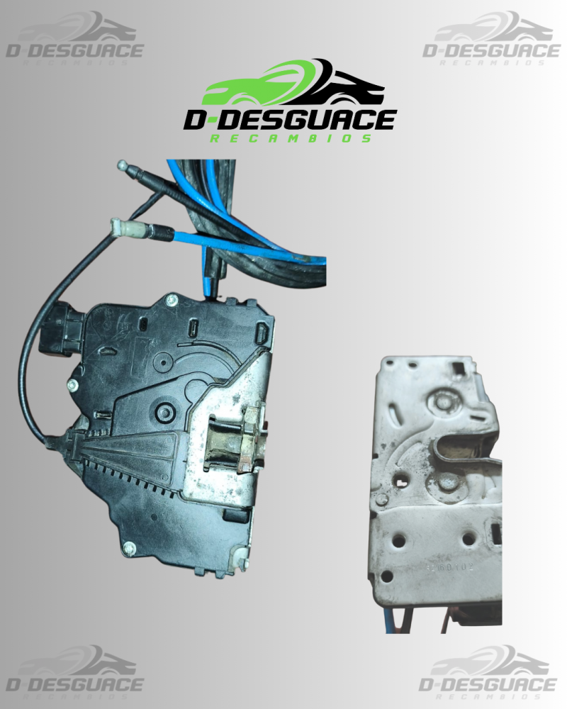 Cerradura de Puerta Corredera con Motor Eléctrico Derecha (Mecanismo de Cierre) para Fiat Ducato / Peugeot Boxer III – 250 H2 16H – 2011–2014