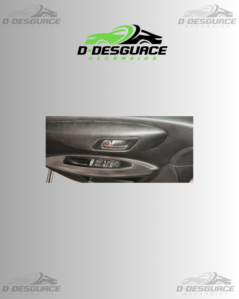 Puerta Completa Delantera Izquierda (con cerradura y cristal) para Citroën C4 – Color EZR Gris Aluminio Metálico - Imagen 3