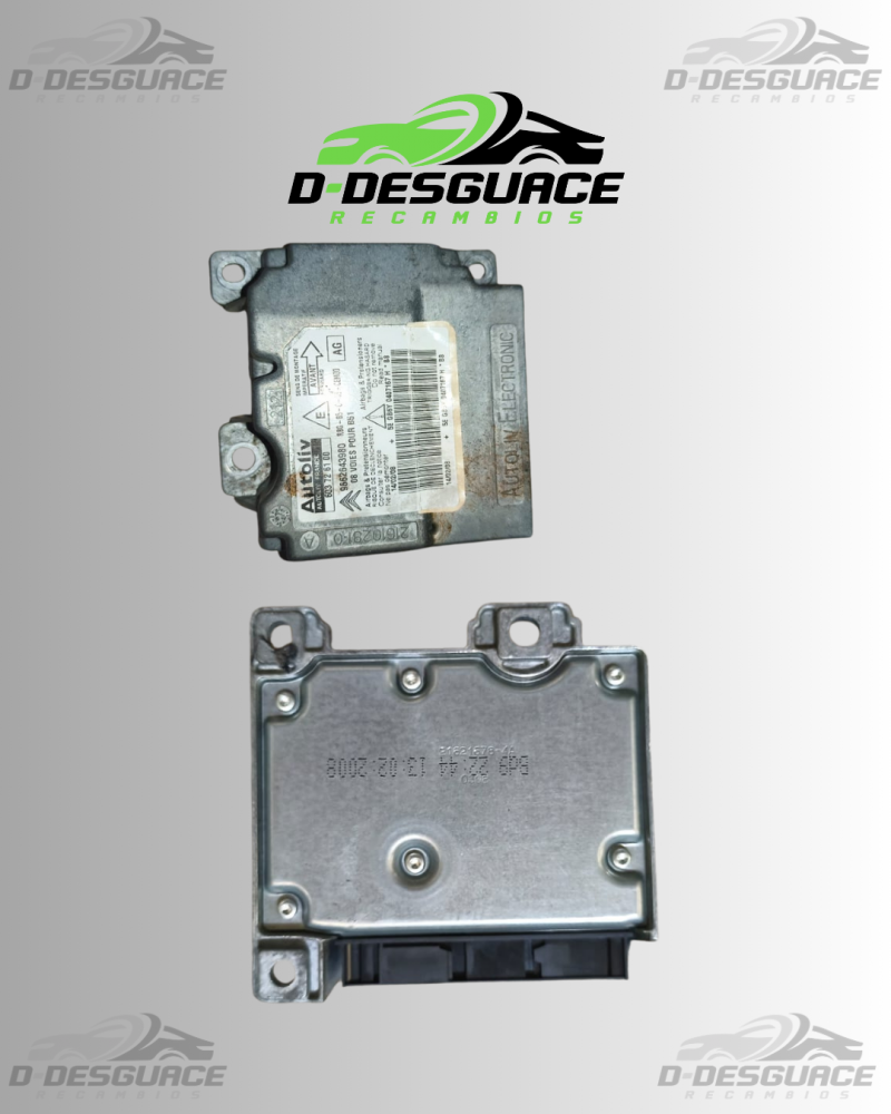 Centralita del Airbag (Módulo de Control del Airbag) para Citroën C4 – 2004–2011, ref  9662643980