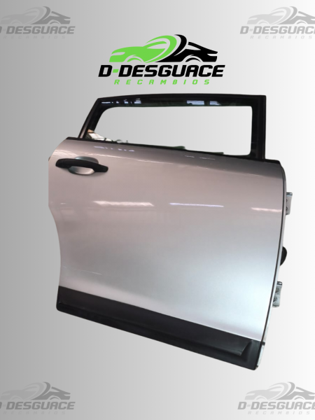 Puerta Completa Trasera Derecha (con cerradura y cristal) para Citroën C4 – Color EZR Gris Aluminio Metálico