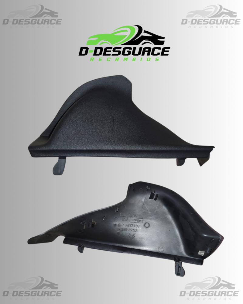 Moldura de Puerta Trasera Derecha (Panel Interior) para Citroën C4 – 2004–2011 – 9646339977