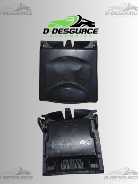Cajón Cenicero Central (Compartimento de Cenicero) para Citroën C4 – 2004–2011 – 9653789577