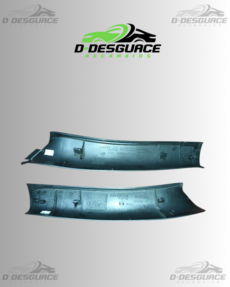 Par de Molduras Laterales (Protecciones de Puerta) para Citroën C4 – 2004–2011 – 42489 - Imagen 2