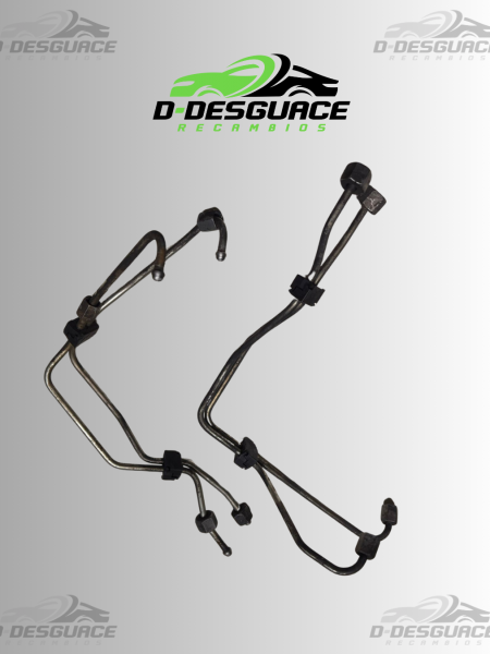 juego tuberías inyectores Citrien C4 1.6 hdimotor 9HX  inyección Bosch