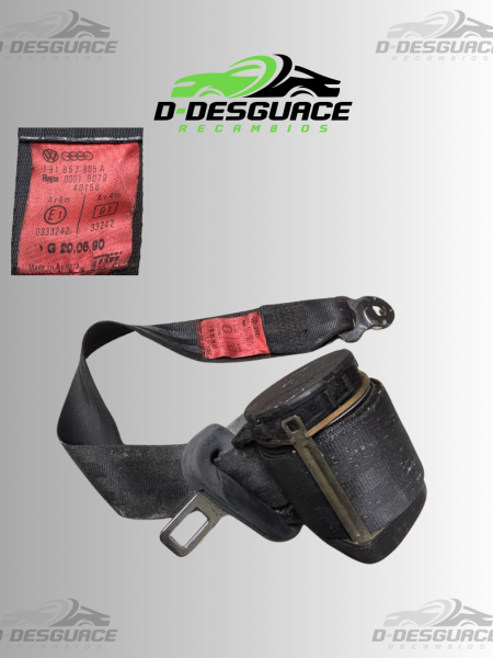 Cinturón seguridad Golf 2 GTI trasero izq  Ref 191857805A