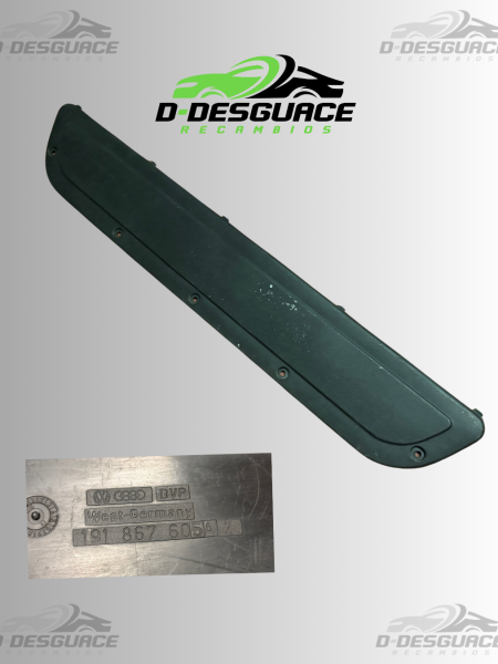 tapa embellecedor del Portón Trasero (Tapa de Maletero) para Volkswagen Golf II – 1984–1992 – 191867605A