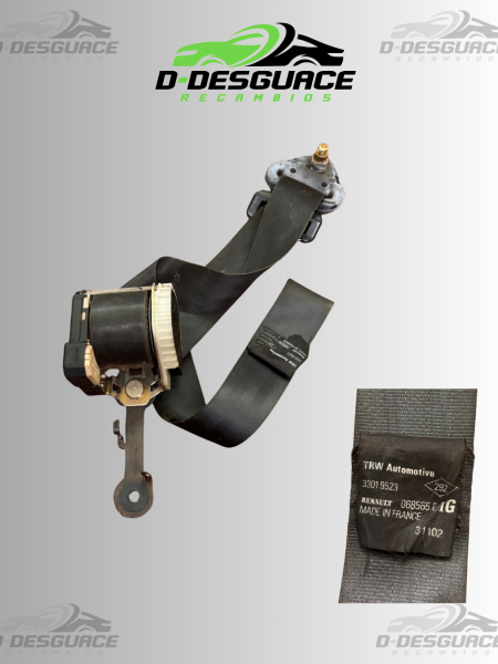 Cinturón Delantero Izquierdo Renault Clio Fase 2 – Ref. 068565E