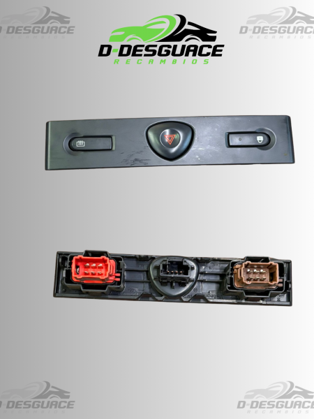 Moldura con Warning (Luces Emergencia) Renault Clio Fase 2