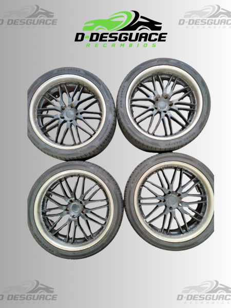 Juego Ruedas 22" + Neumáticos 285/35/22 (90% Válidos) para Porsche Cayenne, VW Touareg, Audi Q7