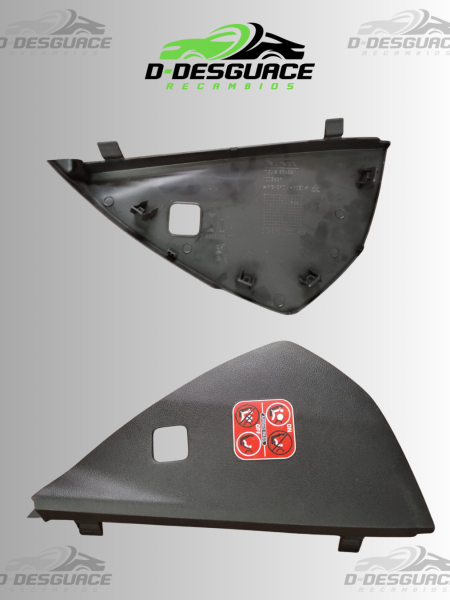Tapa Lateral Derecha del Salpicadero Peugeot 308 – Referencia 9655989477